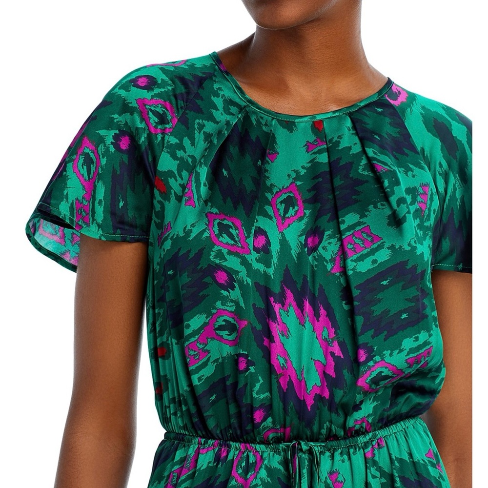 AQUA Drawstring Waist Dress - Picture 2 of 6